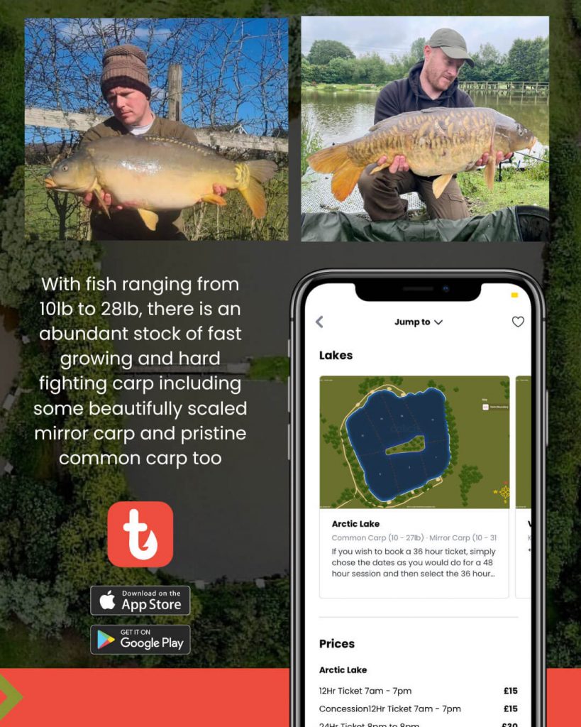 Foxhills Fishery - Catch App